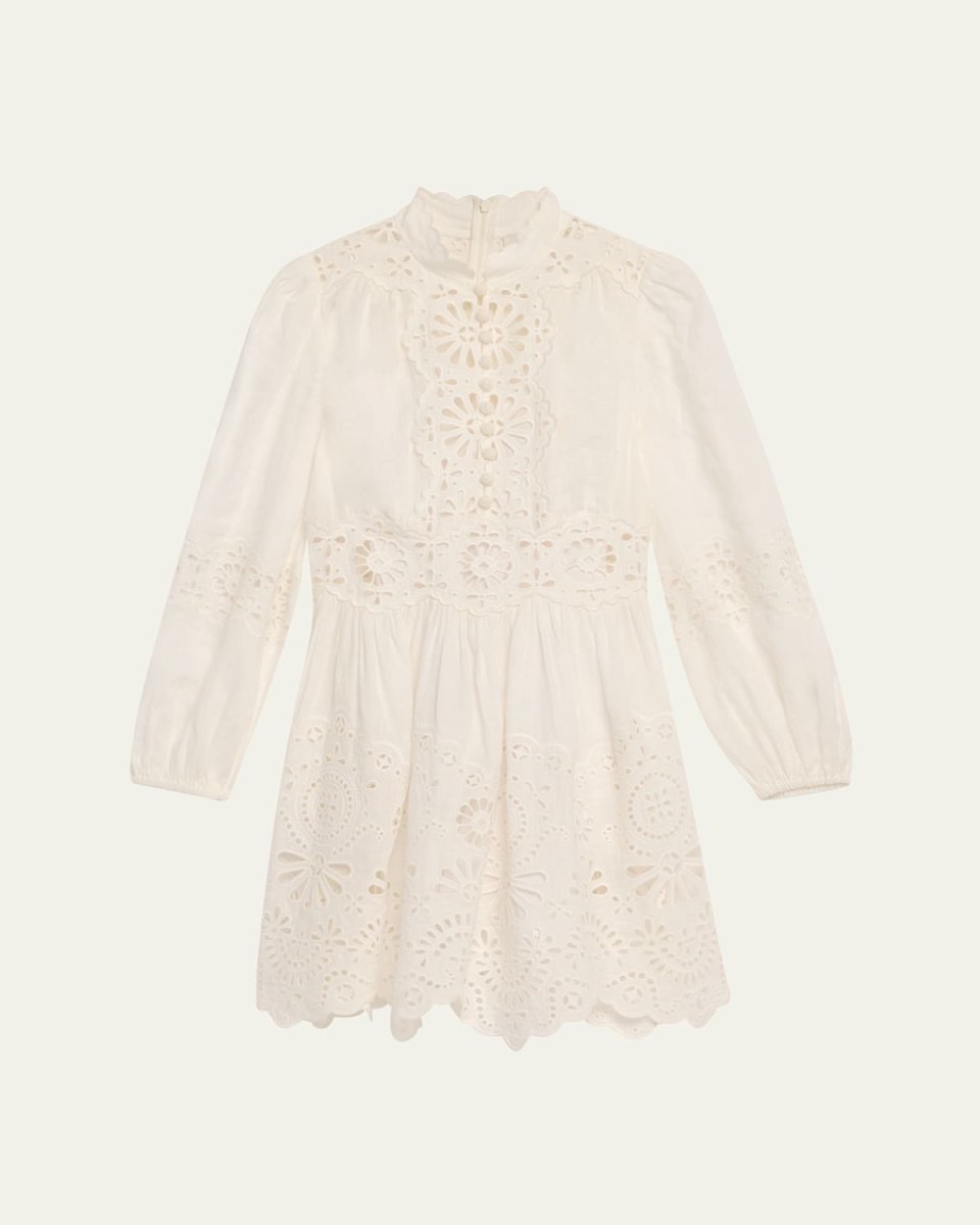 Acacia Broderie Mini Dress